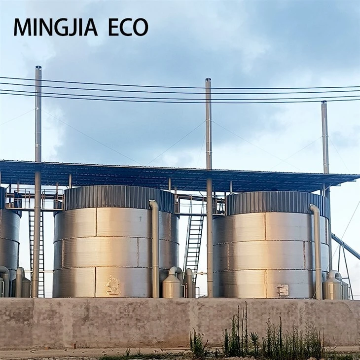 Standard Automatic Manure Collection Fermentation Tank Discharge Composting System Labor Saving Farm Equipment suppliers